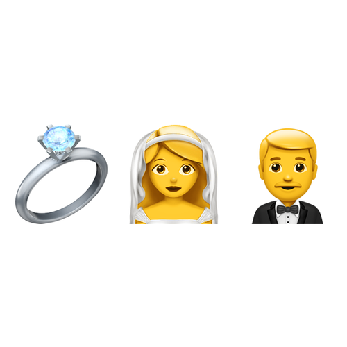💍👰🤵 Emoji Domain iOS rendering
